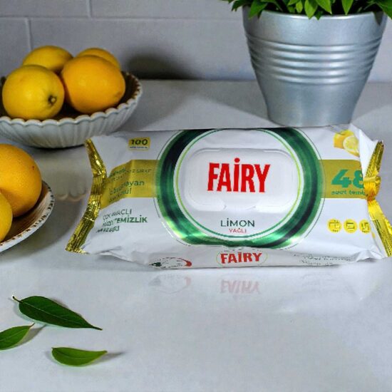 Fairy mitrās salvetes (Lemon)